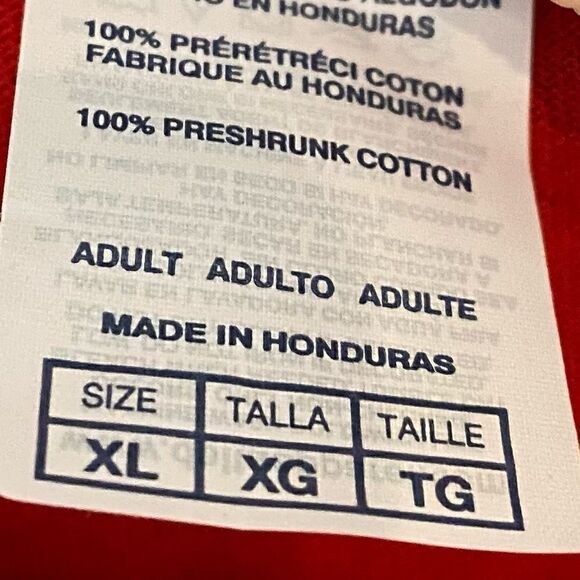 Washington Nationals Sz XL Red Team Graphic 2019 Baseball Champion NWOT T-Shirt - Picture 8 of 8